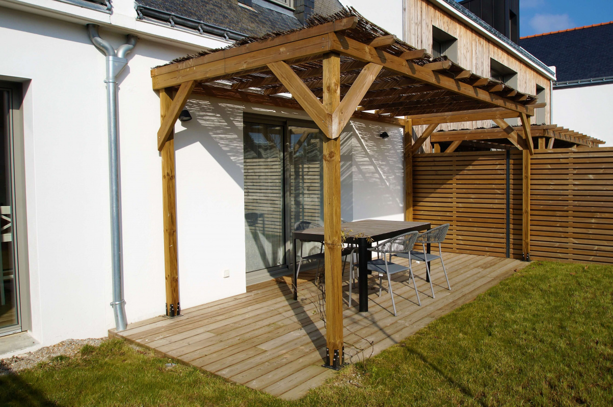 Terrasse et pergola en bois