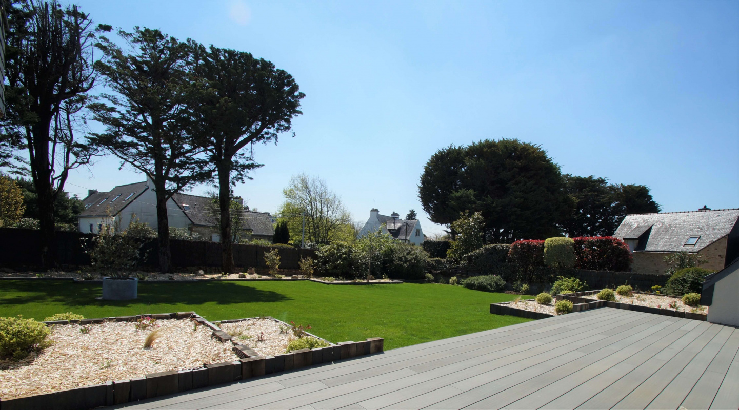 Aménagement d'un jardin à La Trinité sur Mer