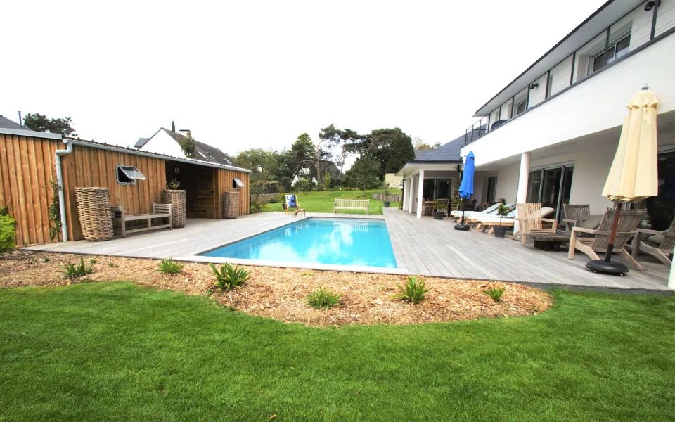Création d'un jardin à Arradon