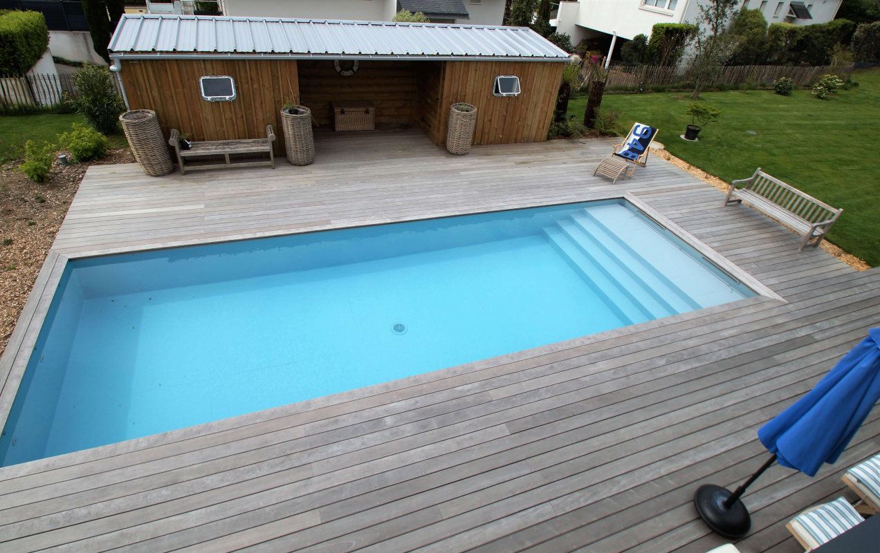 Piscine privé golfe du morbihan