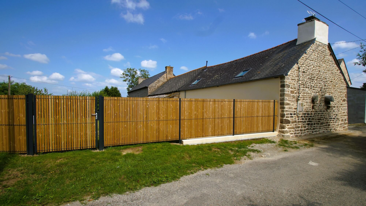 Aménagement extérieur d'un jardin à Langueux, Côtes d'Armor
