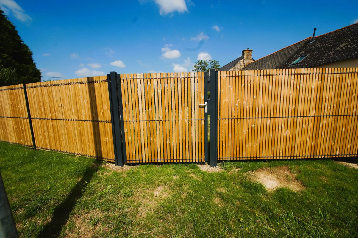 Portillon aluminium sur mesure
